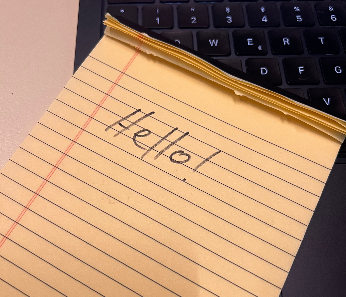 Hello World! Hello Digital Writing!